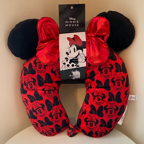NWT DISNEY Minnie Mouse Neck Pillow - Picture 1 of 6